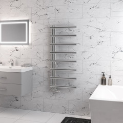 Marlow E-Style 1150 x 500mm Towel Rail - Chrome