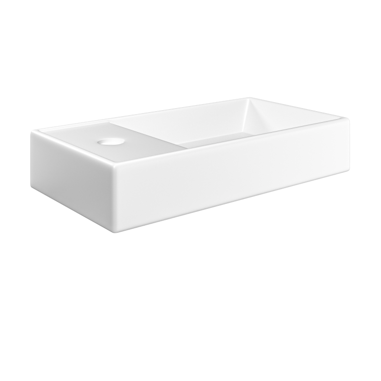 Mozzano Cloakroom White Basin