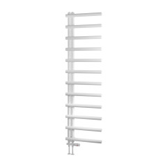 Marlow E-Style 1750 x 500mm Towel Rail - Matt White