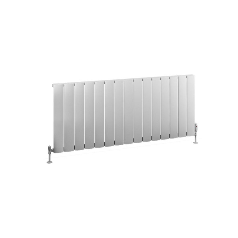 Malmesbury 600 x 1420mm Aluminium Radiator - Matt White