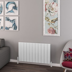 Withington 600 x 1040mm Aluminium Radiator - Matt White