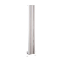 Burford 1800 x 275mm Aluminium Radiator - Matt White