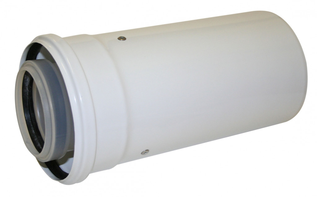 7716191133Short Flue Extension 220mm 100mm Dia