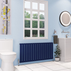Dedington 600 x 1270mm Radiator - Matt Cobalt Blue
