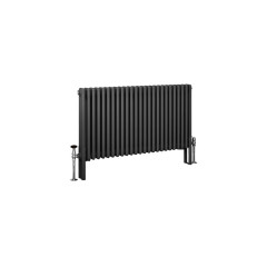 Imperia 3 Column Radiator 600 x 1145mm - Matt Anthracite