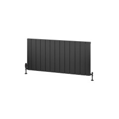 Withington 600 x 1230mm Aluminium Radiator - Matt Anthracite