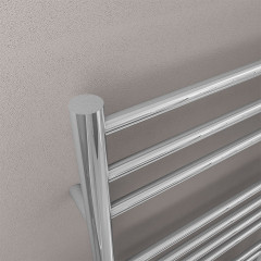 Violla 590 x 1000mm Stainless Steel Towel Rail - Polished Stainless Steel