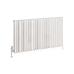 Witney 600 x 1040mm Aluminium Radiator - Matt White