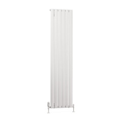 Sandhurst 1800 x 415mm Aluminium Radiator - Matt White