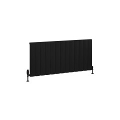 Tordino 600 x 1230mm Aluminium Radiator - Matt Black
