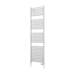 Velor 1800 x 500mm Towel Aluminium Rail - Matt White