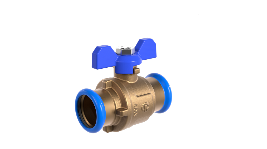 28mm-press-fit-ball-valve-Butterfly