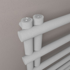 Marlow E-Style 1150 x 600mm Towel Rail - Matt Grey