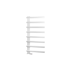 Marlow E-Style 1150 x 600mm Towel Rail - Matt White
