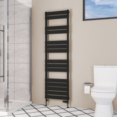 Dedington 1800 x 500mm Towel Rail - Matt Black