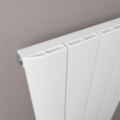 Withington 1800 x 565mm Aluminium Radiator - Matt White