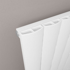 Tordino 600 x 850mm Aluminium Radiator - Matt White
