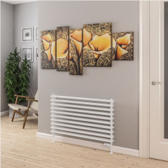 Murano 600 x 1000mm Radiator - Gloss White