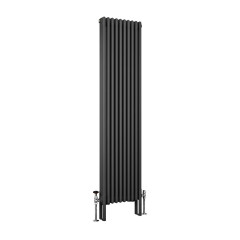 Imperia 3 Column Radiator 1800 x 470mm - Matt Anthracite