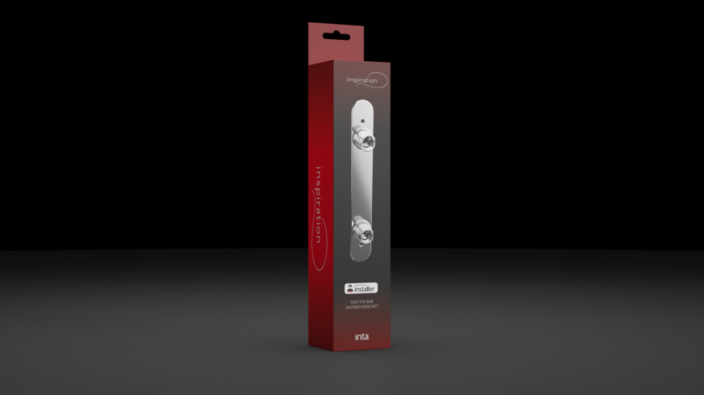 IX100013CP Bar Shower Bracket Box